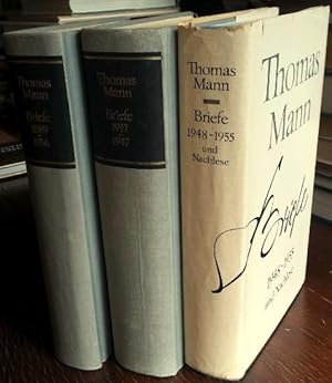 Thomas Mann. Briefe 1889-1936 / 1937-1947 / 1948-1955 und Nachlese. Herausgegeben von Erika Mann.