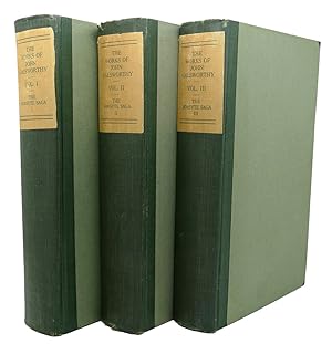 Imagen del vendedor de THE FORSYTE SAGA The Works of John Galsworthy. Manaton Edition Volume I II III a la venta por Rare Book Cellar