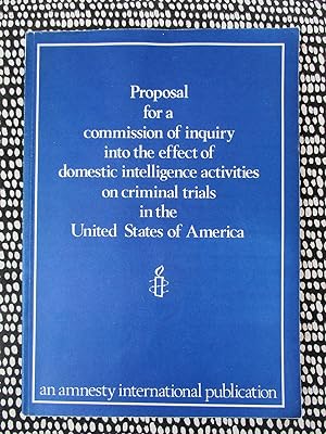 EFFECT of DOMESTIC INTELLIGENCE ACTIVITIES on CRIMINAL TRIALS in the US 1981