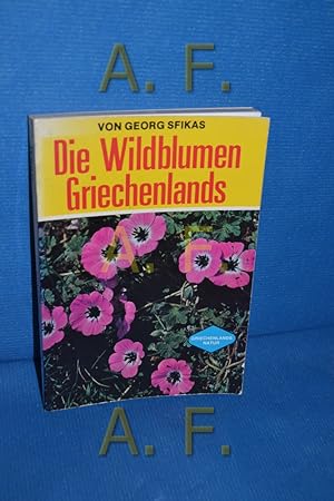 Seller image for Die Wildblumen Griechenlands. for sale by Antiquarische Fundgrube e.U.