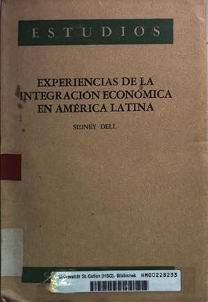 Immagine del venditore per Experiencias de la integracion economica en America Latina. venduto da books4less (Versandantiquariat Petra Gros GmbH & Co. KG)