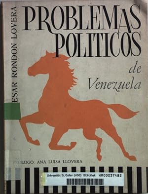 Bild des Verkufers fr Problemas politicos de Venezuela. zum Verkauf von books4less (Versandantiquariat Petra Gros GmbH & Co. KG)