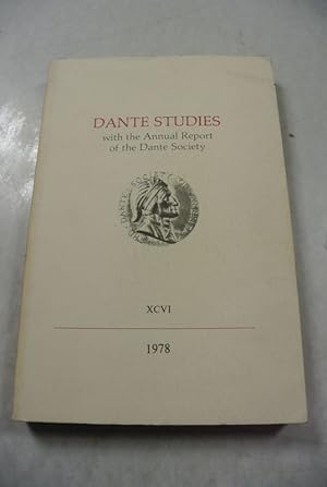 Bild des Verkufers fr Dante Studies with the Annual Report of the Dante Society. Vol. 96 (1978). zum Verkauf von Antiquariat Bookfarm