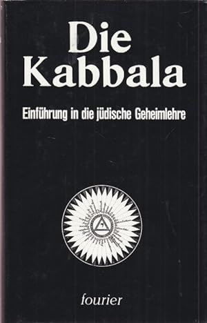 Seller image for Die Kabbala. Autorisierte bersetzung von Julius Nestler. for sale by Altstadt Antiquariat Goslar