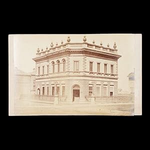 Bild des Verkufers fr Melbourne Savings Bank, corner of Market Street and Flinders Lane West, late 1860s zum Verkauf von Douglas Stewart Fine Books