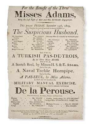 Bild des Verkufers fr [LA PEROUSE] The Grand Serious Pantomime De la Perouse. zum Verkauf von Douglas Stewart Fine Books