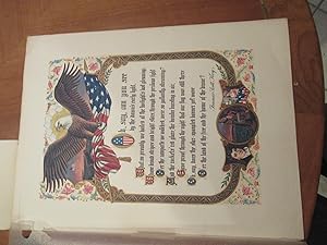 Immagine del venditore per Our National Anthem: The Star Spangled Banner (Original Lithographic Print) venduto da Arroyo Seco Books, Pasadena, Member IOBA