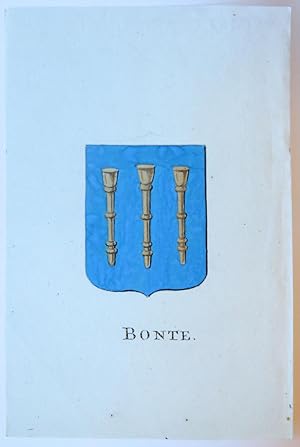 Wapenkaart/Coat of Arms Bonte.