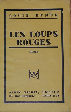 Seller image for Les loups rouges for sale by Librairie Lis Tes Ratures
