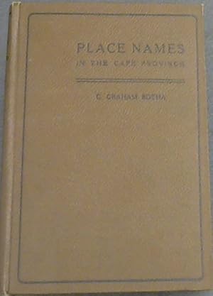 Image du vendeur pour Place Names in the Cape Province mis en vente par Chapter 1