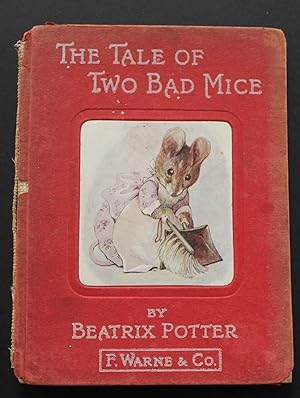 Beatrix Potter 1989 The Tale of Two Bad Mice Original Print Whimsical Nursery Art \u2013 Cute Woodland Animals Mounted or Unmounted 5