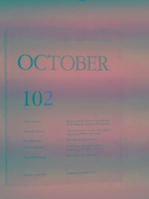 Immagine del venditore per October 102, Fall 2002 venduto da Cotswold Internet Books