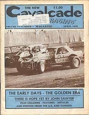 Cavalcade of Auto Racing 4/1976-early days of racing-Jody Ridley-Allison-G/VG