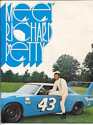 Meet Richard Petty #43-King of NASCAR-Winged Plymouth-pix-stats-VF