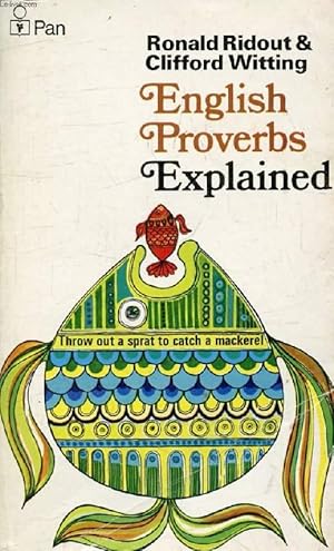 Seller image for ENGLISH PROVERBS EXPLAINED for sale by Le-Livre