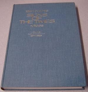 Signs Of The Times Articles, Volume 1, 1874-1885