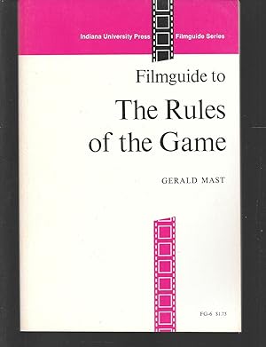 Imagen del vendedor de filmguide to the rules of the game a la venta por Thomas Savage, Bookseller