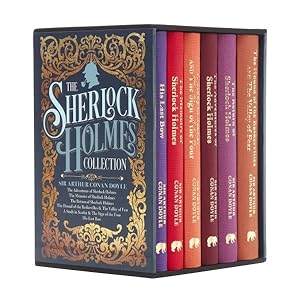 Seller image for Sherlock Holmes Collection : His Last Bow - The Return of Sherlock Holmes - The Hound of the Baskervilles and the Valley of Fear - The Adventures of Sherlock Holmes - A Study in Scarlet and the Sign of the Four for sale by GreatBookPrices