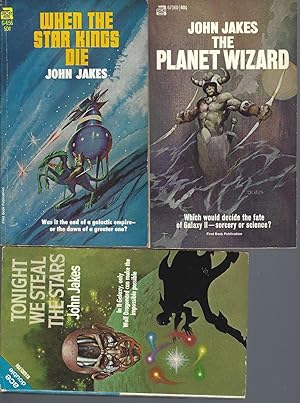 Seller image for DRAGONARD / II GALAXY" SERIES: When the Star Kings Die / The Planet Wizard / Tonight We Steal the Stars (with The Wagered World) for sale by John McCormick