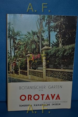 Imagen del vendedor de Botanischer Garten von Orotava : beschreibender Fhrer. a la venta por Antiquarische Fundgrube e.U.