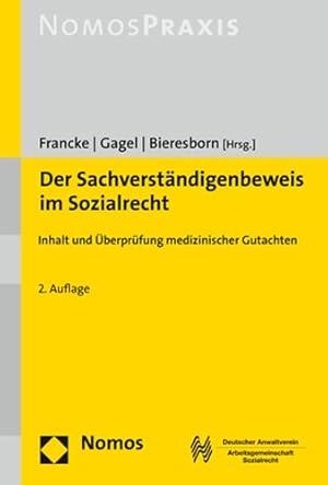 Seller image for Der Sachverstandigenbeweis Im Sozialrecht : Inhalt Und Uberprufung Medizinischer Gutachten -Language: german for sale by GreatBookPrices