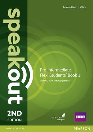 Imagen del vendedor de Speakout Pre-Intermediate, 2nd edition Flexi Students' Book 1, w. DVD-ROM and MyEnglishLab a la venta por BuchWeltWeit Ludwig Meier e.K.