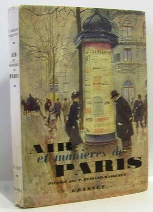 Immagine del venditore per Air et manires de Paris venduto da crealivres