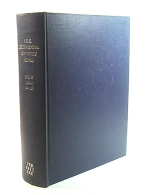 I. R. E. International Convention Record: Volume 8, 1960, Nos. 1 - 5