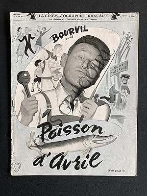 LA CINEMATOGRAPHIE FRANCAISE-N°1573-19 JUIN 1954-BOURVIL