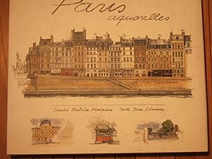 Imagen del vendedor de Paris Aquarelles a la venta por Domifasol