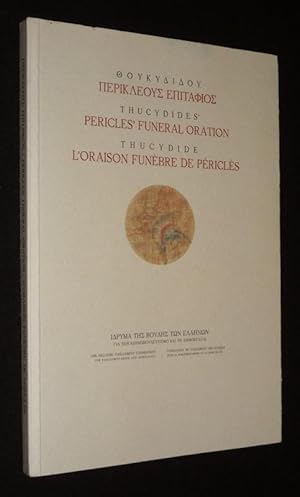 Bild des Verkufers fr L'Oraison funbre de Pricls zum Verkauf von Abraxas-libris