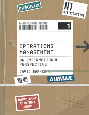 Seller image for Operations Management : An International Perspective for sale by GreatBookPrices