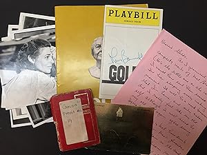 Collection of Signed items related to the 1977 play "Golda"