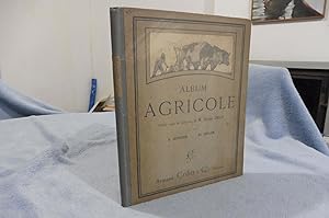 Bild des Verkufers fr ALBUM AGRICOLE 32 leons avec texte en regard des planches contenant 600 figures zum Verkauf von librairie ESKAL