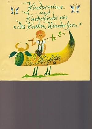 Bild des Verkufers fr Kinderreime und Kinderlieder aus " Des Knaben Wunderhorn". Ausgesucht und zusammengestellt von Helmut Preiler, Illustrationen von Gerhard Rappus. zum Verkauf von Ant. Abrechnungs- und Forstservice ISHGW