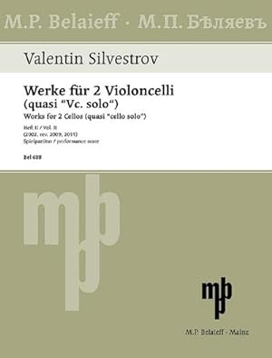 Seller image for Werke fr 2 Violoncelli (quasi 'Vc. solo') for sale by AHA-BUCH GmbH