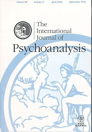 Image du vendeur pour The International Journal of Psychoanalysis Vol. 89, No. 2, 2008. mis en vente par Fundus-Online GbR Borkert Schwarz Zerfa