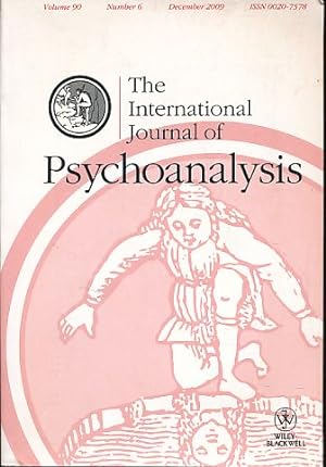 Imagen del vendedor de The International Journal of Psychoanalysis Vol. 90, No. 6, 2009. a la venta por Fundus-Online GbR Borkert Schwarz Zerfa