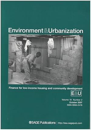 Environment and Urbanization: Finance for Low-income Housing and Community Development (October 2...