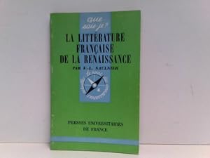 La littérature française de la renaissance