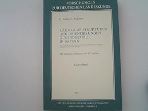 Bild des Verkufers fr Rumliche Strukturen und Orientierungen der Industrie in Bayern; Kartenband. zum Verkauf von Antiquariat Bookfarm