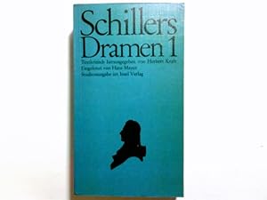 Imagen del vendedor de Schillers Dramen 1 a la venta por Antiquariat Buchhandel Daniel Viertel