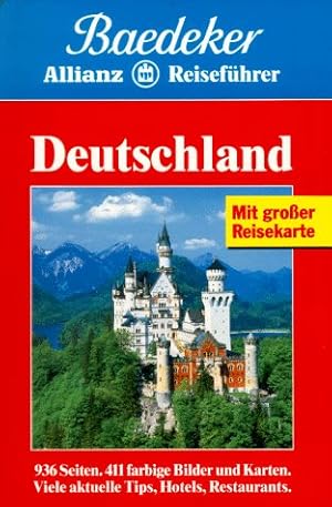 Imagen del vendedor de Deutschland. Baedeker Allianz Reisefhrer a la venta por Antiquariat Buchhandel Daniel Viertel