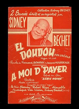 Image du vendeur pour El Doudou | A Moi d'Payer [Musicians Vintage French Accordeon (Accordion) Sheet Music] mis en vente par Little Stour Books PBFA Member