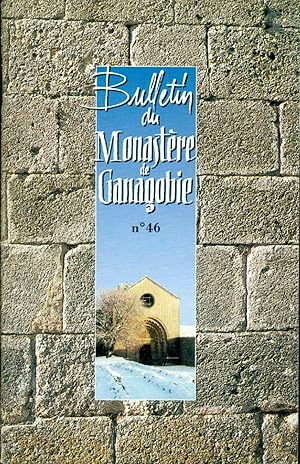 Bulletin du Monastère de Ganagobie No 46