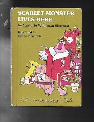 Seller image for SCARLET MONSTER LIVES HERE An I Can Read Book for sale by ODDS & ENDS BOOKS