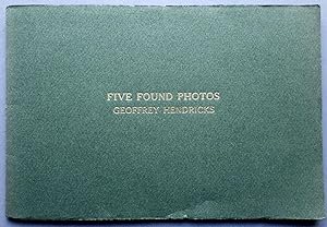 Geoffrey Hendricks - Five found Photos - Printed Editions New York 1979, signiert mit Widmung