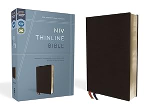 Imagen del vendedor de Holy Bible : New International Version, Black, Bonded Leather, Thinline a la venta por GreatBookPrices