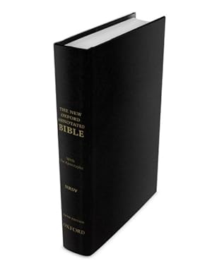Seller image for New Oxford Annotated Bible : New Revised Standard Version, With the Apocrypha: Black Genuine Leather, Gilded Edges, Ribbon Marker for sale by GreatBookPrices