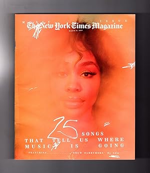 New York Times Magazine - March 11, 2018. Sza Cover (1 of 4 Cover Variants). 25 Songs That Tell U...